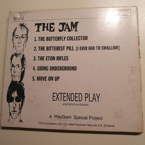 The Jam Polygraph Special Project 1999 CD new, rock