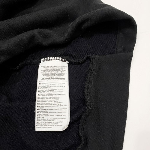 Nike Swoosh Dri Fit Training Hoodie like new, men's S-M, black