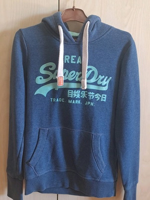 Superdry women's sweatshirt used blue XS