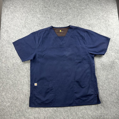 Carhartt Wip T-shirt Large blue nurse medical blouse used