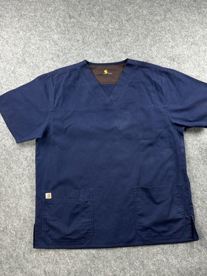 Carhartt Wip T-shirt Large blue nurse medical blouse used