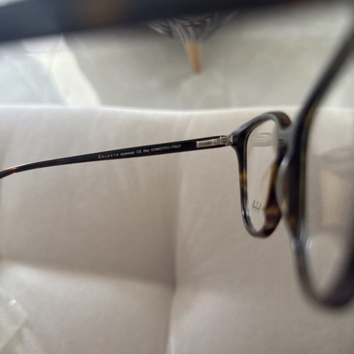 Bone frame for eyeglasses new, brown