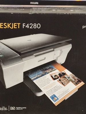 HP DeskJet F4280 printer, print scan copy