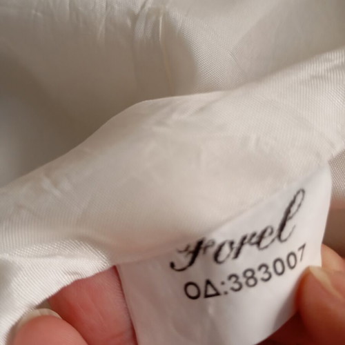 Forel women's jacket new, size S, white
