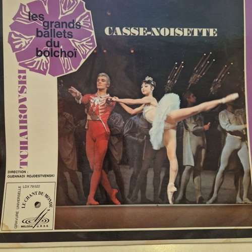 Tchaikovsky Casse-Noisette vinyl record used, ballet music