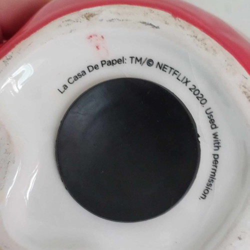 Casa de Papel ceramic money box like new 2020