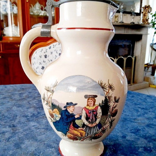 Vintage pitcher from Germany Geschutzt