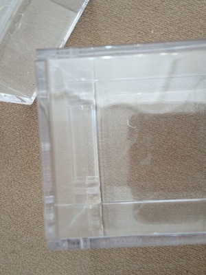 Set of 6 plexiglass boxes new