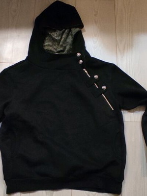 Hoodie medium Youstar μεταχειρισμένο, μαύρο, μέγεθος M