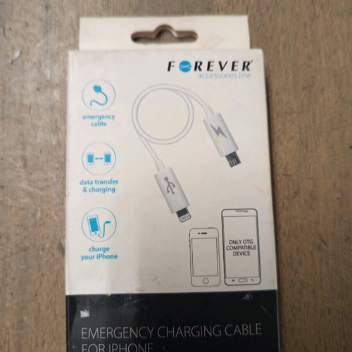 Emergency charging cable for iPhone new