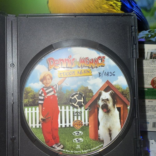 Dennis the Menace trilogy DVD used with Greek subtitles, comedy