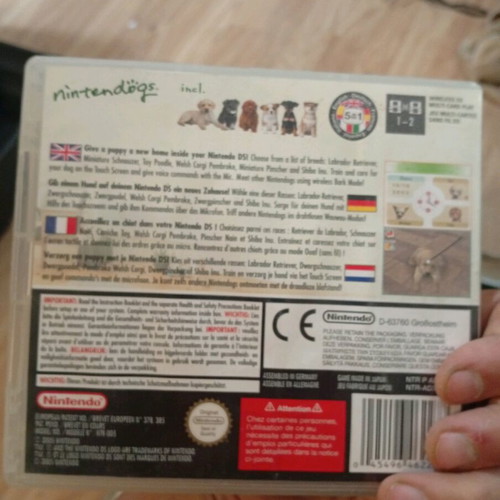 Nintendo DS Nintendogs like new
