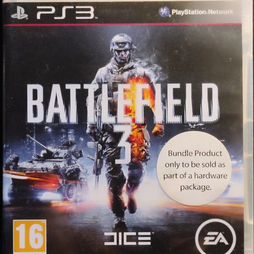 Battlefield 3 PS3 game used with complete content