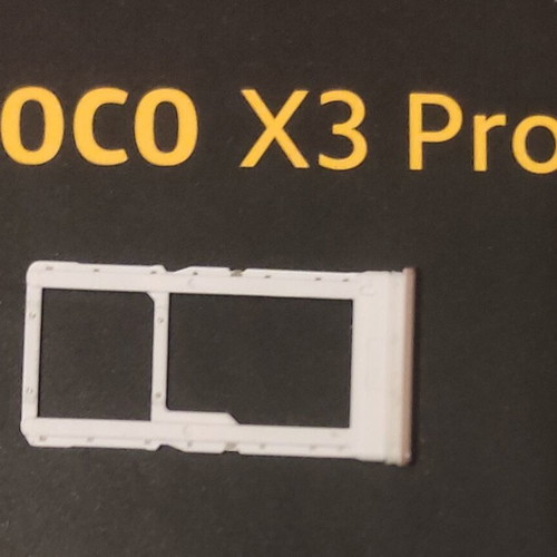 POCO X3/X3 Pro SIM tray used, gold color
