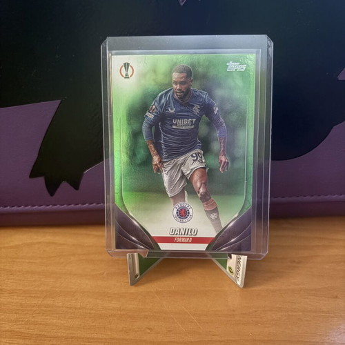 Danilo Topps Ucc Rangers Player numbered card new
