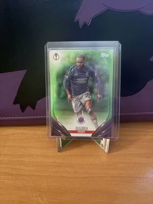 Danilo Topps Ucc Rangers Player numbered card new