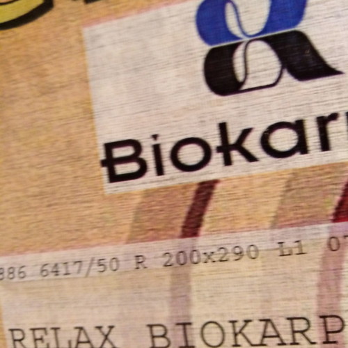 Biokarpet rug new 2.00x2.90 with thick pile and antistatic threads
