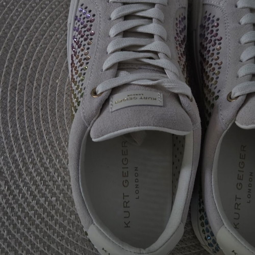 Kurt Geiger London Crystal Sneakers brand new, size 38, multicolor crystals