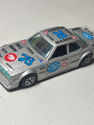 Bburago Mercedes Mampe 1/43 model car used, good condition
