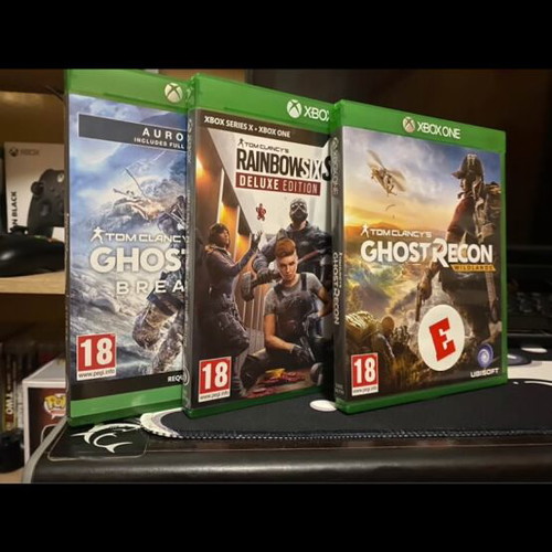 Tom Clancys Collection Xbox One games like new