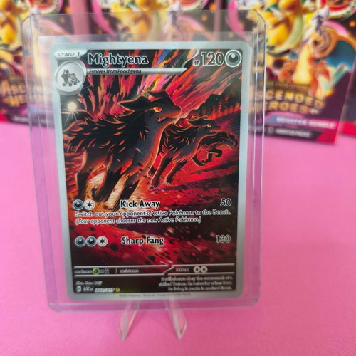 Pokémon TCG Mightyena (ASC 243) like new