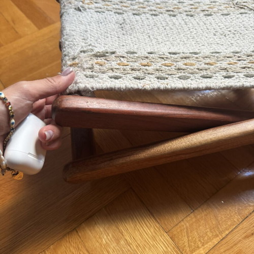 Decorative Zara Home stool used