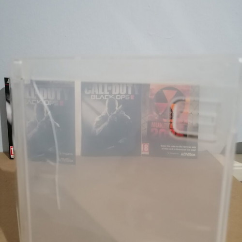 Call of Duty Black Ops 2 empty case and manual for PlayStation 3