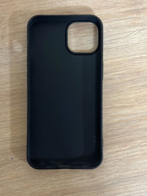 iPhone 13 case like new, black with flowers