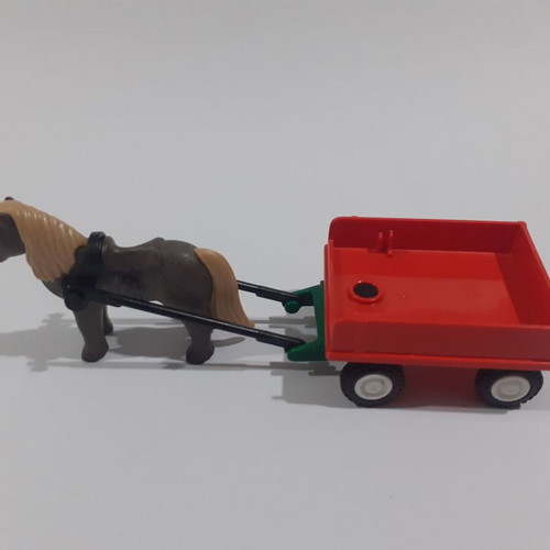Playmobil cart with pony M42