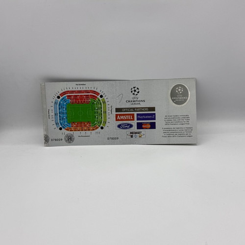 Champions League Final Ticket 2001 Bayern Munich - Valencia used
