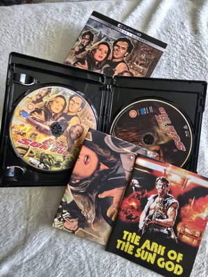 The Ark Of The Sun God 1984 4k Blu-Ray like new with English subtitles