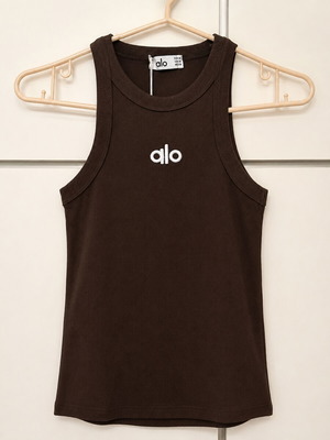 Brown tank top, size medium