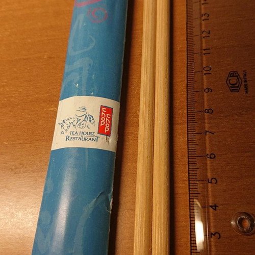Chopsticks set new, two pieces from authentic Chinese restaurants