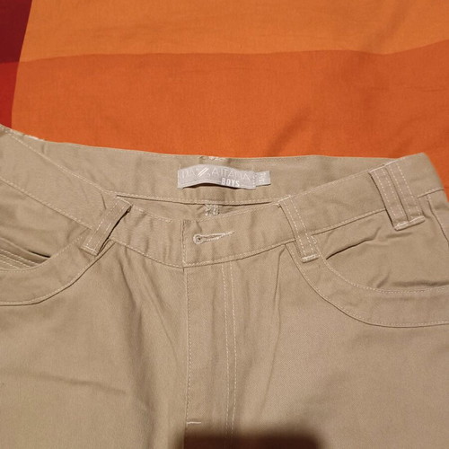 Beige jeans like new for boys 13-14 years old