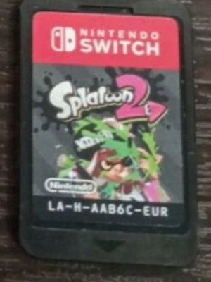 Splatoon 2 Nintendo Switch game cartridge like new