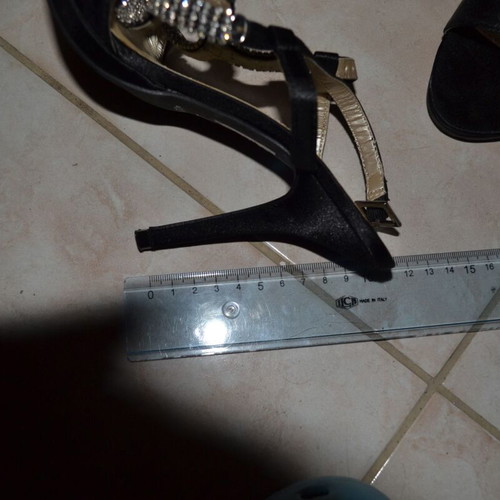 Migato black sandals like new, summer style