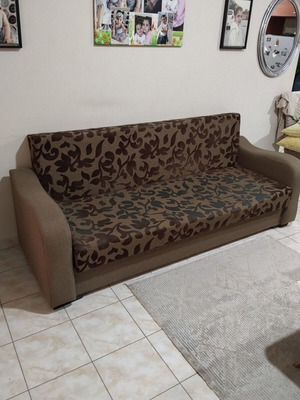 Two sofas with storage space like new