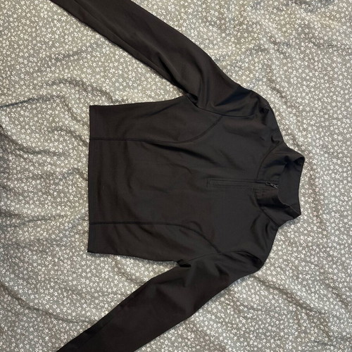 Shein sports long sleeve top new, black, sizes XS/S