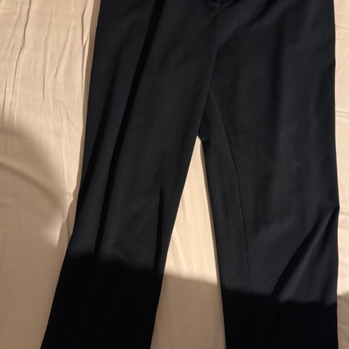 Black fabric pants Anel size M like new