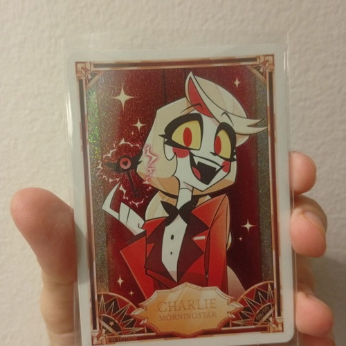 Hazbin Hotel Charlie Morningstar 1st Edition Foil card like new
