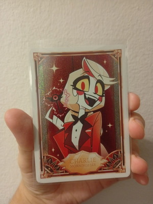Hazbin Hotel Charlie Morningstar 1st Edition Foil card like new