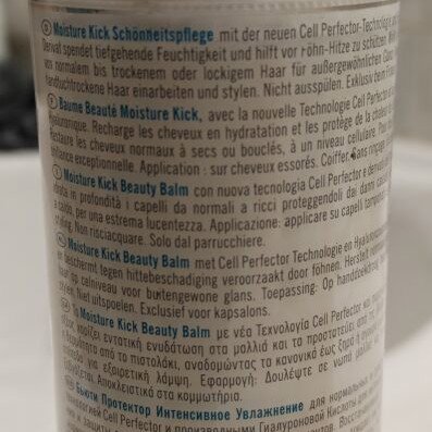 Schwarzkopf BC Bonacure Moisture Kick Hydration Balm 150ml like new