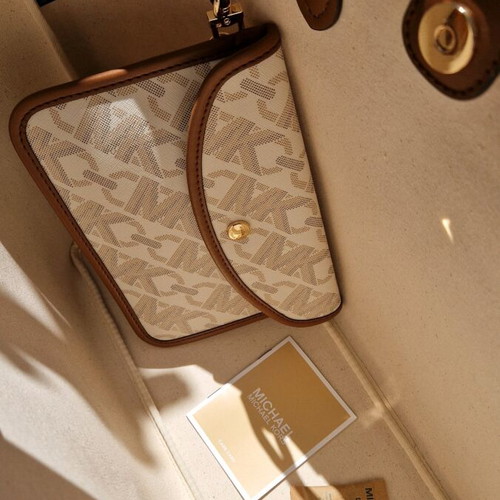 Michael Kors Eliza shoulder bag vanilla/lugg