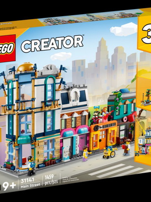 LEGO Creator 3-in-1 Main Street 31141 σετ κατασκευής, 1460 κομμάτια
