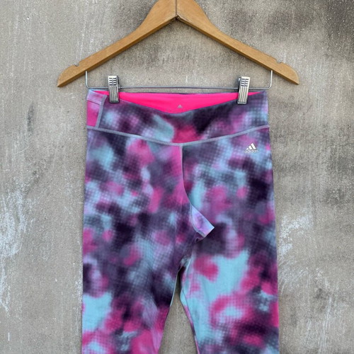 Adidas legging used, multicolor, size S-M