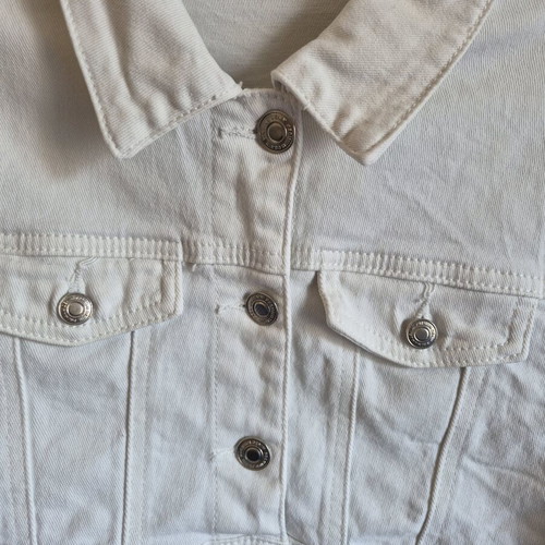 Jacket white, like new, size S