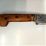  Χειροποίητο μαχαίρι αρχών του προηγούμενου αιώνα ( Μακεδονικού Αγώνα) με χειρολαβή από κέρατο.