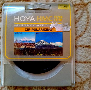 Φιλτρο Hoya HMC Cir-Polarizing 72αρι