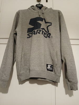 Starter hoodie sweatshirt like new, grey, size L