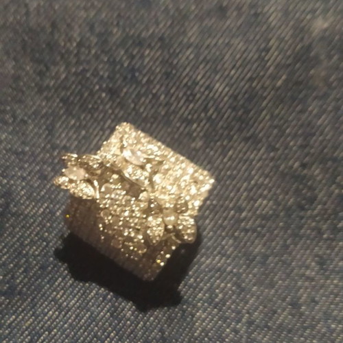 Jools statement ring used with butterflies and sparkling stones